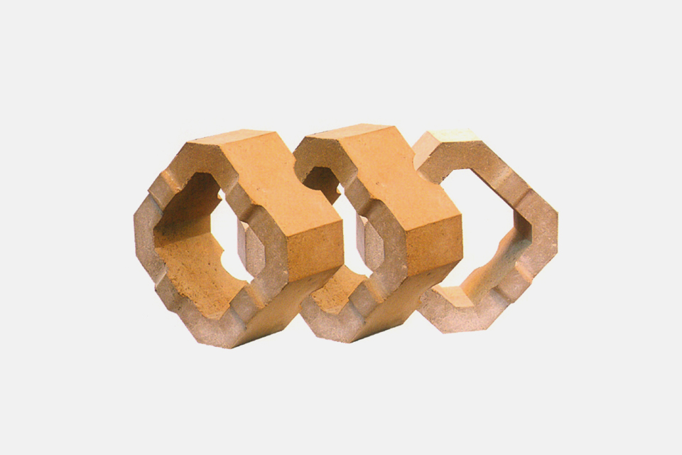 玻璃窑蓄热室用筒型砖